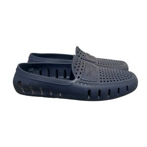 Floafers Men's Water Shoes Slip On Size 9 Blue Loafer Driver Sandal